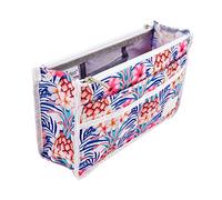 Periea 'Signature' Luxury Handbag Organiser Insert - 3 Sizes - (White Pineapple, Medium)