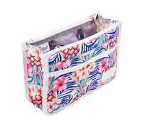 Periea 'Signature' Luxury Handbag Organiser Insert - 3 Sizes - (White Pineapple, Small)