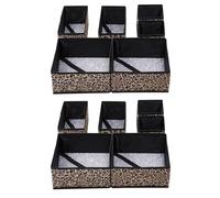 Periea UK Drawer Organiser Divider Pack of 12 Foldable Drawer Organisers (Jaguar, Premium)