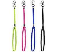 Periflowin Dog Grooming Loop - Heavy Duty Nylon Pet Bathing Tether Straps - 4 Pack