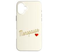 PERIMENOPAUSE AWARENESS MENOPAUSE WOMEN IN POSTMENOPAUSE Case for iPhone 16 Plus