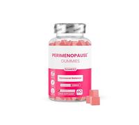 Perimenopause Gummies for Women, Strawberry Flavour, Vegan, 60 Count | Perimenopause Supplements with Magnesium, Ashwagandha, Red Clover & Maca support Hormonal Balance and everyday wellness