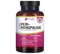 Perimenopause Supplements for Women Added Red Clover, Sage Leaf, Lesser Yam, Maca Root, Siberian Ginseng Root and 12 Other Active Ingredients | 120 Vegan Capsules | Made in UK by Prowise