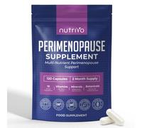 Perimenopause Supplements & Menopause Supplements - 120 Capsules Per Pouch | Perimenopause & Menopause Supplement | 15 Ingredient Blend of Vitamins, Minerals & Botanicals | 120 capsules | 2 Month Supply
