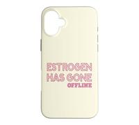 Perimenopause Women Menopause Estrogen Case for iPhone 16 Plus