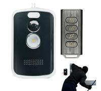 Perimeter Trip Alarm - Remote-Controlled Camp Security, Motion Sensor Device | Portable Safety Defense Equipment for Outdoor Activities, Hiking, Camping, Wildlife Alert, Perimeter Protection Gear