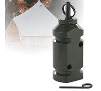 Perimeter Trip Alarm12 Gauge Trip Wire Alarm Device, Trip Wire Alarm Device with 360 Degree Whole Coverage, 4 Way Trip Quad Camp Perimeter Defensefor Camping and Property Safety