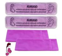 Perineal Ice Packs, Perineal Cooling Pads, Perineal Cold Packs Gel, Postpartum and Hemorrhoid Relief, Bead Ice Pack, Cold Therapy for Women After Pregnancy and Delivery, 2 Ice Pack and 2 Cover