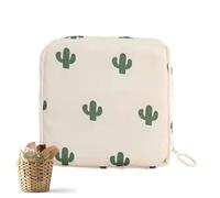 Period Bag, Portable Design, 12x12cm, Portable Sanitary Napkin Bag, Menstrual Pad Period Pouch, Wide Use, for Teen Girls Or Any Young Lady in Your Life