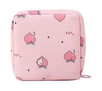 Period Bags Cute Sanitary Pad - Napkin Storage Bag with Zipper | Sanitary Napkin Storage Bag | Napkin Towels Storage Bag | Oxford Cloth Sanitary Pad Pouch Cosmetic Organizer Bag for Teen Girl