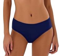 Period Bikini Bottoms for Swimming Tummy Control Swim Bottoms Women Medium Waisted Swimwear Briefs Ladies Thong Shorts Fitness Yoga Pants for Women Girls Teens (Dark Blue, L)