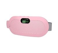 Period Heating Cushion, Waist Warmer | Wireless Travel Life Warmer, Adjustable Heated Belt with Digital Display, 4 Massage Modes with Vibration Belt