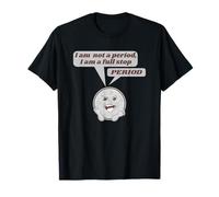 Period or fullstop funny English language grammar T-Shirt