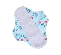 Period Pads - 23cm Cotton Washable Feminine Sanitary Napkins, Soft Leak Proof Menstrual Pads, Breathable Protection | Girls Adults Home Office Hotel Gym Dorm Travel Sleep Sports Hygiene