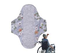 Period Pads - Washable Soft Reusable Menstrual Cloth, Breathable Cotton Incontinences Liners | Heavy fFlow Eco-Friendly Support, Leakproof Women Pads for Sensitive Skin Girls