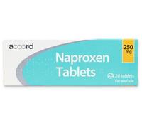 Period Pain - Naproxen Accord 250mg 28 Tablets