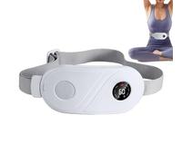 Period Paiñ Reducing Heating Pad - ABS 20x9x2cmVibrating Heat Belt | Period Cramps Rełief Tool with 1 X Data Cable 1 X Instruction Manual, Belly and Back Heat Pad | Office Travel Sleep Women