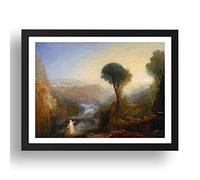 Period Prints Tivoli, Tobias and the Angel, 1835 by Joseph Mallord William Turner RA, A3 reproduction in 17x13 inch frame