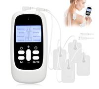 Period Simulator Machine for Men, 8 Modes Rechargeable Period Pain Simulator for Men, Period Cramp Simulator, Tens Machine for Pain Relief Labour for Joint Leg & Feet Problems (White)