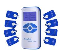 Period Simulator Machine for Men, Labour Pain Simulator for Men, Tens Machine Muscle Stimulator with 8 Massage Modes, Period Cramp Simulator 8PCS Patch Body Acupuncture Massage Machine for Pain Relief