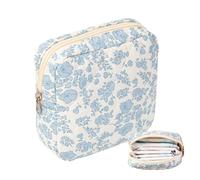 Period Soup - 75D Waterproof Fabric, Stylish Zipper Case | Portable 5.5" Menstrual Pad Organizer for Tampons, Sanitary Pads and Nursing Pads