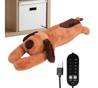 Period Stuffed Animal Heating Pad - Heatable Puppy Plush Toys | USB Electric Stuffed Animal with Automatic Shut-Off Adjustable Temperature Heating Pad for Shoulder Neck Back Belly Comfort Girls Kids A