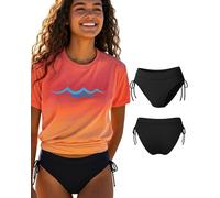 Period Swimwear for Teens | Leakproof AquaSecure Technology | Period Bikini Bottoms for Swimming | Light-Medium Flow | Reusable & Eco-Friendly | Period Swimwear for Girls | Period Swimsuit | Oeko-Tex