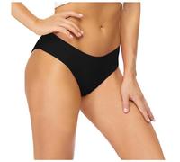 Period Swimwear Leakproof Bikini Bottoms, Black Coverage Swimsuit Bottom for Girls Teens Women