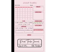 Period Tracker Journal: A Menstrual Cycle Tracker for PMS Symptoms with Monthly Calendar for Women, Young Girls & Teens.