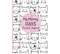 Period Tracker Journal: Period Log Book & Menstrual Cycle Tracker For Women And Girls - 4 Year Undated Period Diary - (Cute Cat Design).