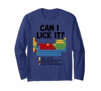 Periodic Table Can I Lick It Long Sleeve T-Shirt