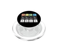 Periodic Table Chemistry Science Teacher Appreciation Gift PopSockets PopGrip for MagSafe