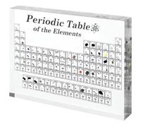 Periodic Table Display with 83 Real Element Samples, for Chemistry Teachers, Science Lovers, and Enthusiasts, Unique Educational Piece