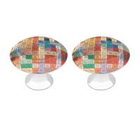 Periodic Table of Elements 2 Pack Cabinet Knobs Drawer Pulls