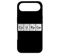 Periodic Table of Elements Chemistry Fun Words CoURaGe Case for iPhone Air