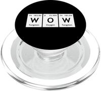 Periodic Table of Elements Chemistry Fun Words WOW PopSockets PopGrip for MagSafe