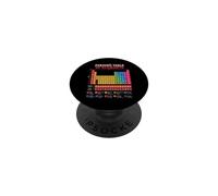 Periodic Table of Elements Chemistry Science Education Gifts PopSockets Adhesive PopGrip