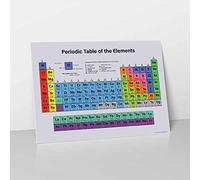 Periodic Table of Elements - Childrens Wall Chart Educational Numeracy Childs Poster Art Print WallChart -Size A3