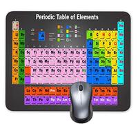 Periodic Table of Elements HD Mouse Pad Anti-Slip Personalized Rectangle Gaming Mouse Pads Size:9.5" x7.6"