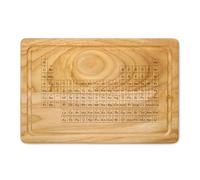 Periodic Table Wooden Chopping Board Baker Chef Cook Novelty Gift Christmas Birthday Housewarming Cheese Board Serving Christmas Birthday