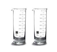 Periodic Tableware Laboratory Beaker Highball Glasses (Set of 2)