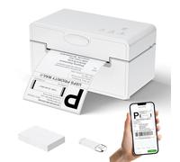 PeriPage Bluetooth Thermal Shipping Label Printer, Wireless 4x6 Shipping Label Printer for Shipping Packages, Support iPhone iPad Android Windows, Used for USPS DHL UPS