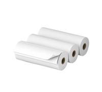 PeriPage Self Adhesive Thermal Paper Sticker Rolls BPA Oil Proof Friction Proof Printable Sticky Paper For PeriPage A9 A9s A9 Pro Mini Pocket Mobile Printer 3 Rolls 77x30mm (Full Sticky Thermal Paper)