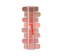 Peripera All Take Mood Palette Makeup 8 Shades Eyeshadow - Matte Glitter Shimmer - Lala Coralmingo (Subtle Pinks) - 6.8g
