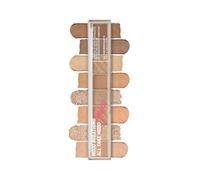 Peripera All Take Mood Palette Makeup - 8 Shades Eyeshadow - Matte Glitter Shimmer - Mood Breathing (Warm Neutrals) - 6.8g
