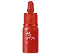 Peripera Lip Ink Tint Serum - Skin Moisturizing - Long-Lasting Egg Shell Shine - Copper Brick