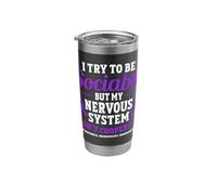 Peripheral Neuropathy Warrior Stainless Steel Insulated Tumbler