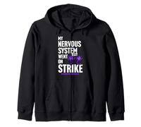 Peripheral Neuropathy Warrior Zip Hoodie