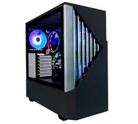 Periphio Reaper Prebuilt Gaming PC - AMD Ryzen 5 5600G 4.4GHz, Radeon Vega 7 iGPU, 16GB DDR4 3200MHz Gaming RAM, 1TB NVMe, Wi-Fi + Bluetooth, Windows 11 Gaming Computer