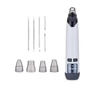 Perisail Blackhead Remover Vacuum, Black Head for Face, Upgraded Facial Pore Cleaner, Electric Acne Comedone Whitehead Extractor Tool USB Interface Type 4 Suction Heads & 3 Adjustment Modes